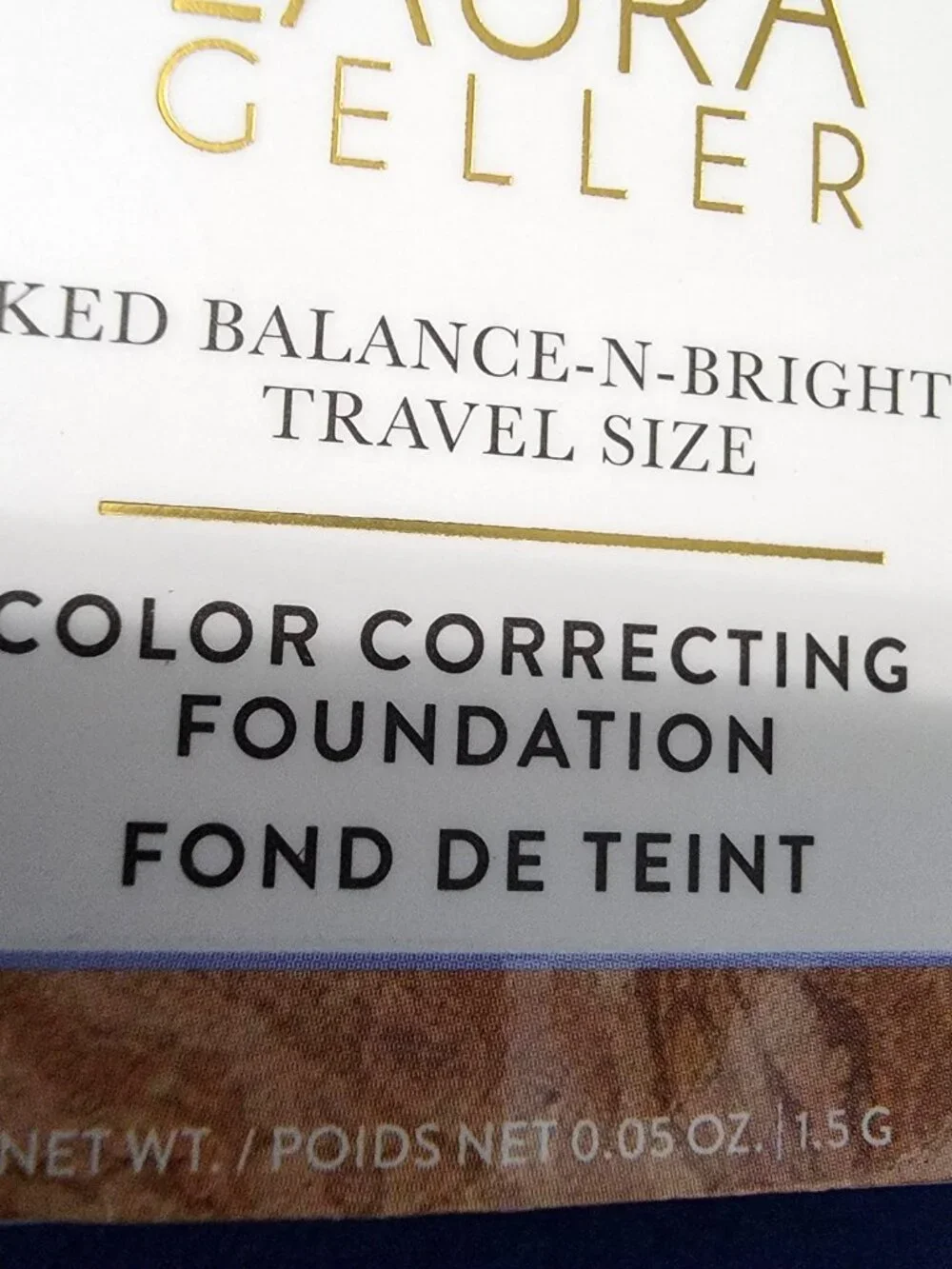 Laura Geller Baked Balance-n-Brighten Foundation Medium Color Correcting Travel - Picture 8 of 9